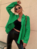  | SHEIN Solid Drop Shoulder Shirt | Blouse | Shein | OneHub