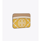  | Tory Burch T Monogram Contrast Embossed Card Case - 87184 | Handbags | Tory Burch | OneHub