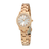  | Guess Dixie Rose Gold Stainless Steel Silver Dial Quartz Watch for Ladies - W0889L3 | Watches | Guess | OneHub