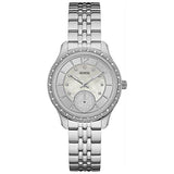  | Guess Whitney Silver Stainless Steel Silver Dial Quartz Watch for Ladies - W0931L1 | Watches | Guess | OneHub