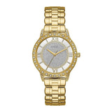  | Guess Ethereal Gold Stainless Steel Silver Dial Quartz Watch for Ladies - W1013L2 | Watches | Guess | OneHub