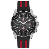  | Guess Octane Black Silicone Strap Grey Dial Chronograph Quartz Watch for Gents - W1047G1 | Watches | Guess | OneHub