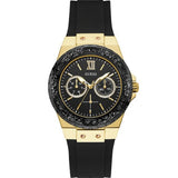  | Guess Limelight Black Silicone Strap Black Dial Quartz Watch for Ladies - W1053L7 | Watches | Guess | OneHub