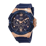  | Guess Genesis Blue Silicone Strap Blue Dial Quartz Watch for Gents - W1254G3 | Watches | Guess | OneHub