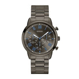 Guess Hendrix Gunmetal Stainless Steel Gunmetal Dial Chronograph Quartz Watch for Gents - W1309G3