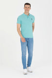  | USPA Men's Mint Basic Polo Neck T-Shirt | T-shirt | US Polo Assn. | OneHub