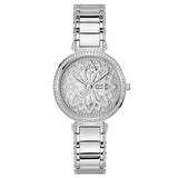  | Guess Lily Silver Stainless Steel Silver Dial Quartz Watch for Ladies - GW0528L1 | Watches | Guess | OneHub