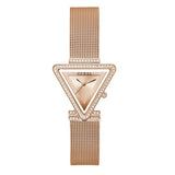  | Guess Fame Rose Gold Mesh Bracelet Rose Gold Dial Quartz Watch for Ladies - GW0508L3 | Watches | Guess | OneHub