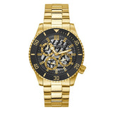  | Guess Axle Gold Stainless Steel Black Dial Quartz Watch for Gents - GW0488G2 | Watches | Guess | OneHub