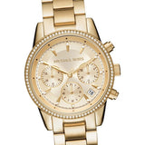  | Michael Kors Jet Set Gold Stainless Steel Gold Dial Chronograph Quartz Watch for Ladies - MK6356 | Watches | Michael Kors | OneHub